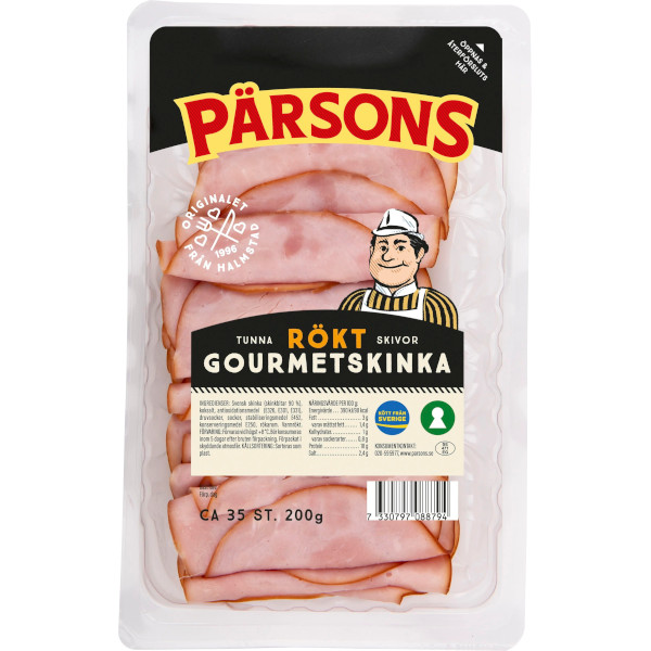 Pärsons Gourmetskinka Rökt Tunna Skivor