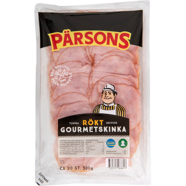 Pärsons Gourmetskinka Rökt Tunna Skivor