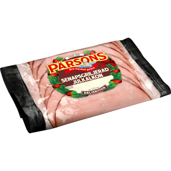 Pärsons Julkalkon Senapsgriljerad Deliskivor