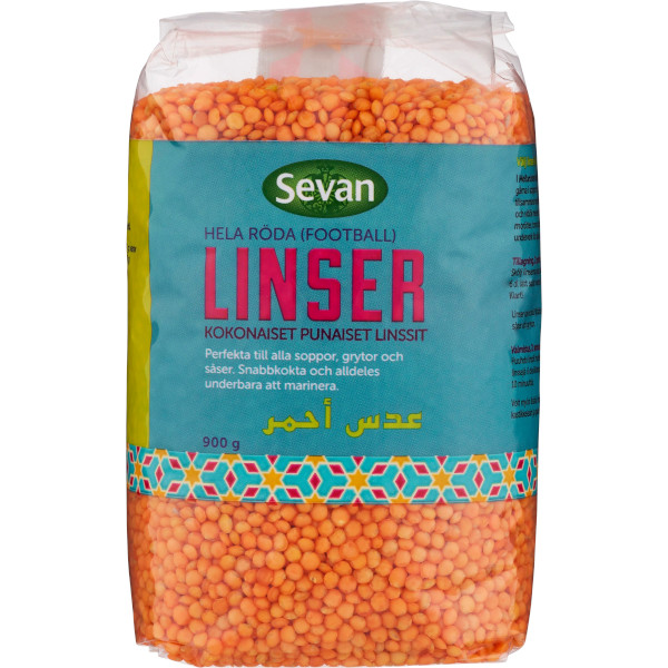 Sevan Röda Linser Hela