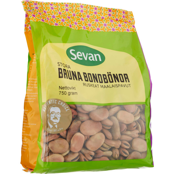 Sevan Bruna Bondbönor Stora
