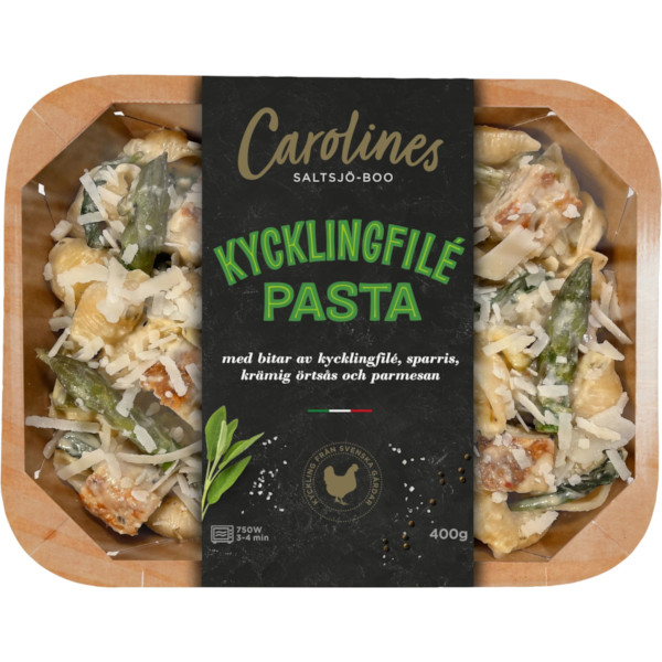 Carolines Kök Kycklingfilépasta