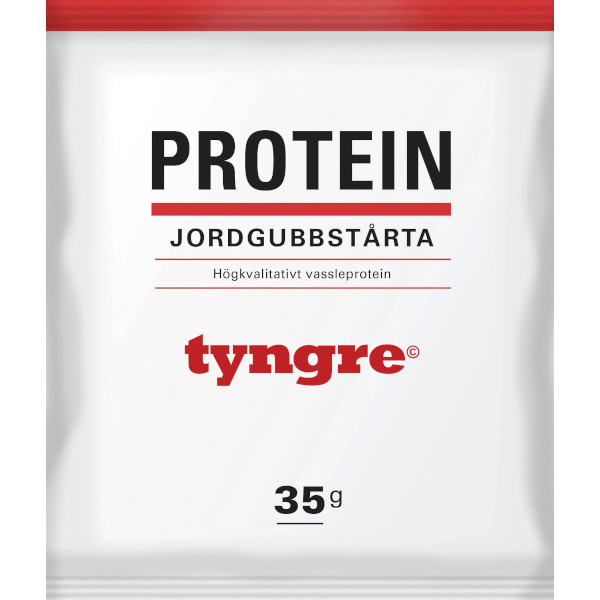 Tyngre Proteinpulver Jordgubbstårta