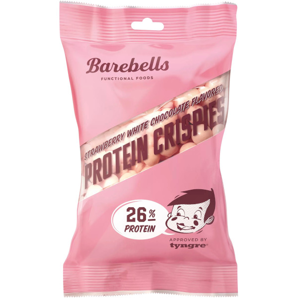 Barebells Protein Crispies Strawberry White Chocolate