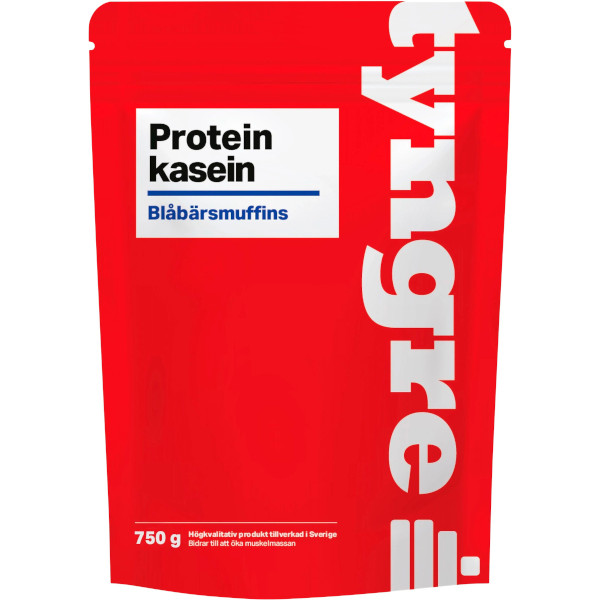 Tyngre Protein Kassein Blåbärsmuffins