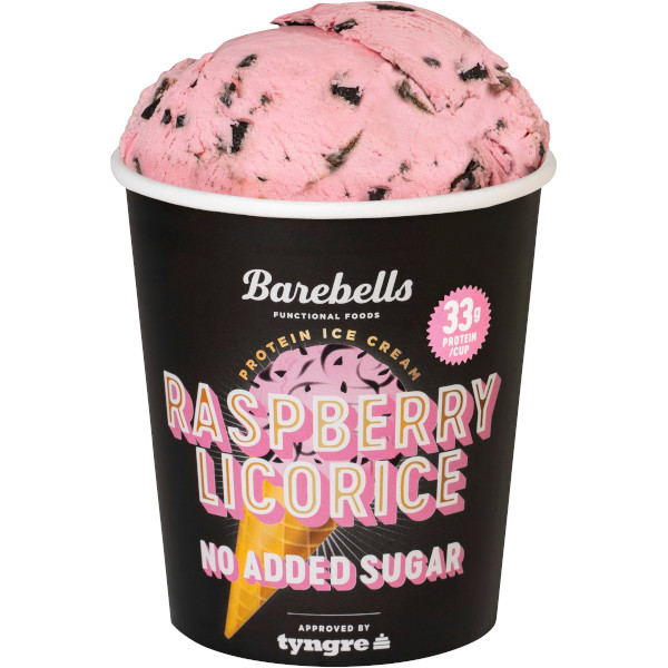 Barebells Protein Ice Cream Raspberry Licorice
