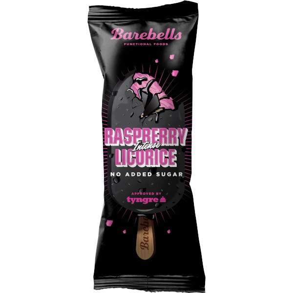 Barebells Glasspinne Raspberry Licorice