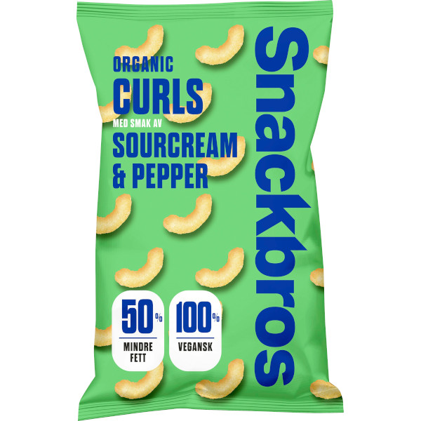 Snackbros Curls Sourcream & Pepper