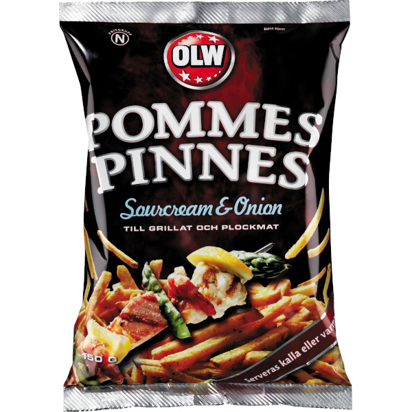 OLW Pommes Pinnes Sourcream & Onion