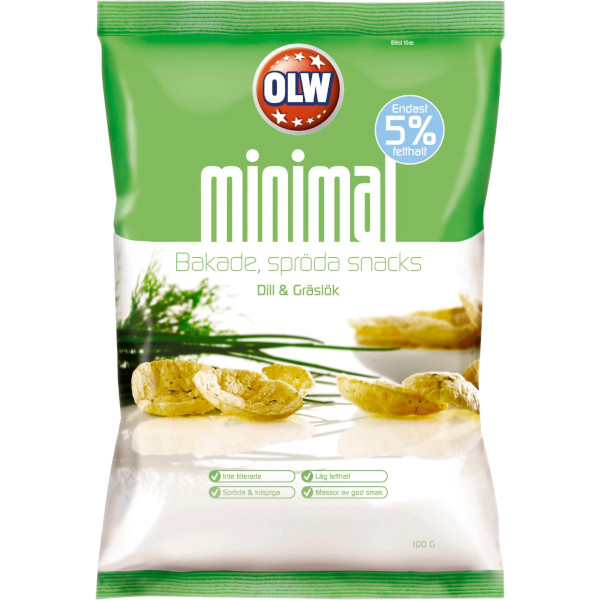 OLW Snacks Minimal Dill & Gräslök