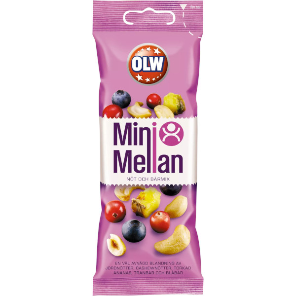 OLW Mini Mellan Nöt & Bärmix
