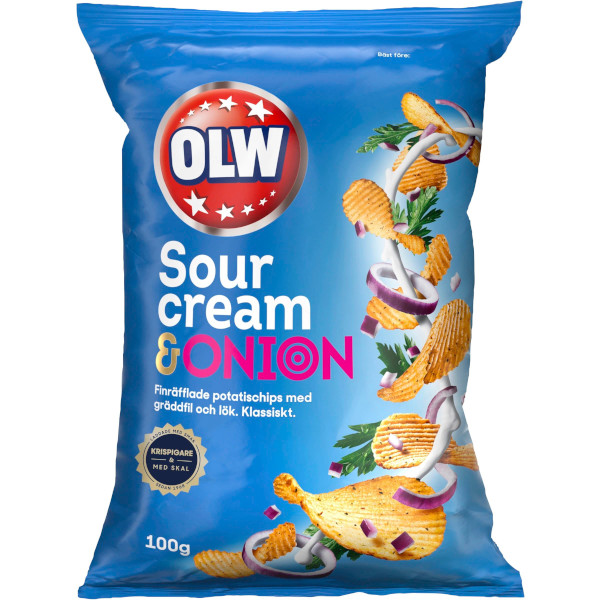 OLW Chips Sourcream & Onion