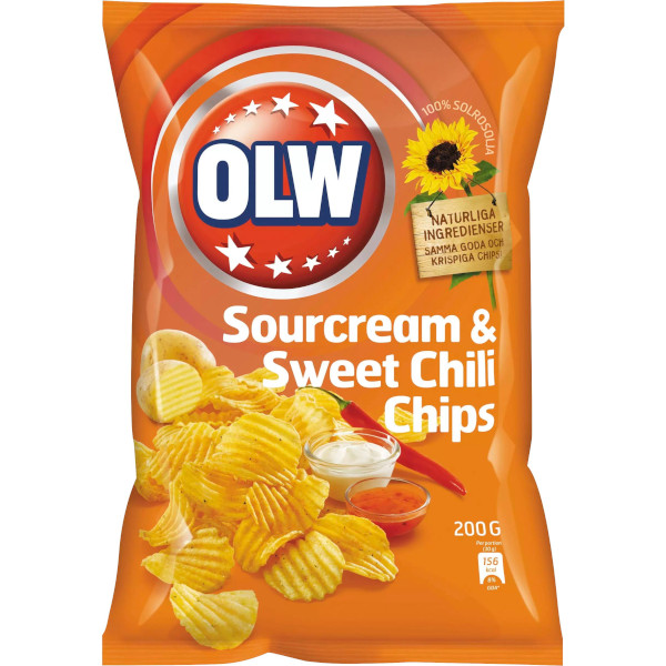 OLW Chips Sourcream & Sweet Chili