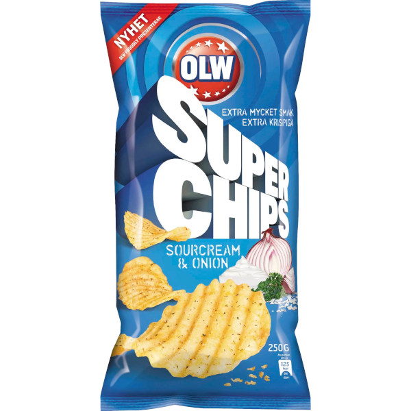 OLW Superchips Sourcream & Onion