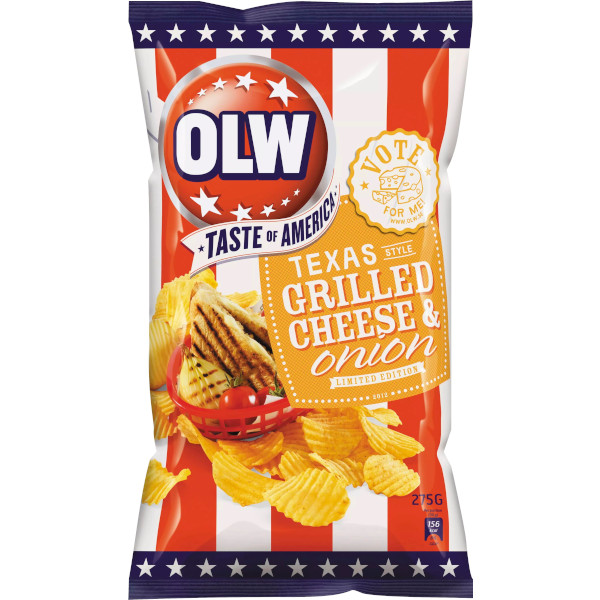 OLW Chips Texas Grilled Cheese & Onion
