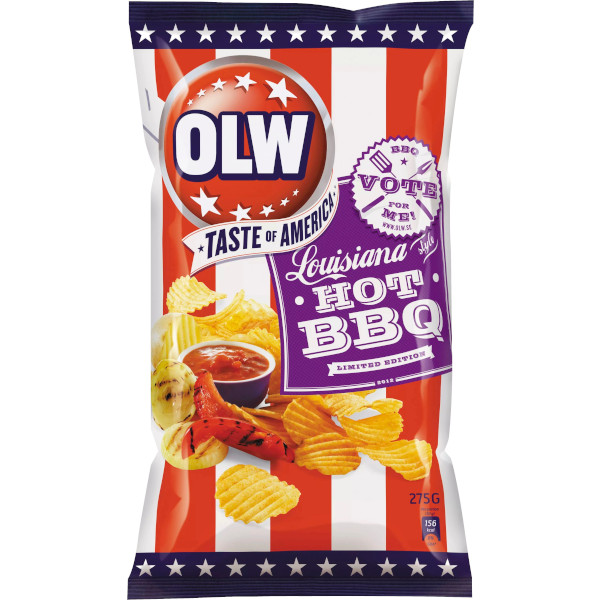 OLW Chips Louisiana Hot BBQ