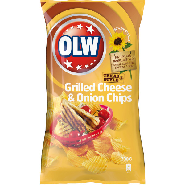OLW Chips Grilled Cheese & Onion