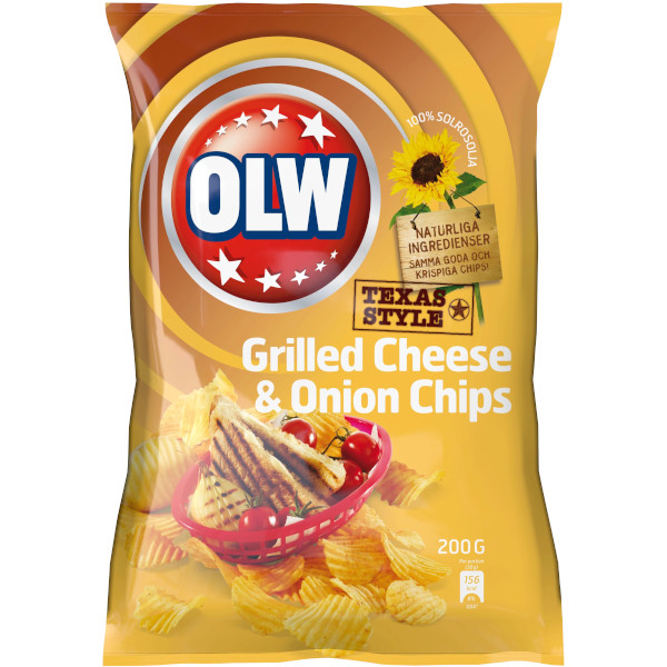OLW Chips Grilled Cheese & Onion