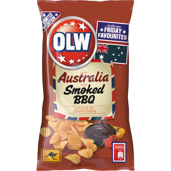OLW Chips Smoked BBQ
