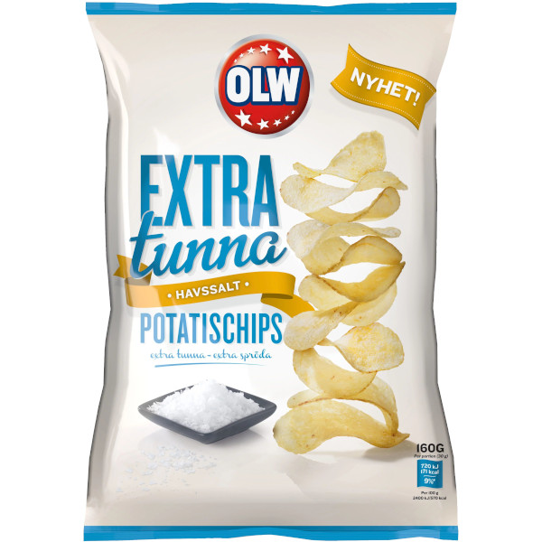OLW Chips Extra Tunna Havssalt