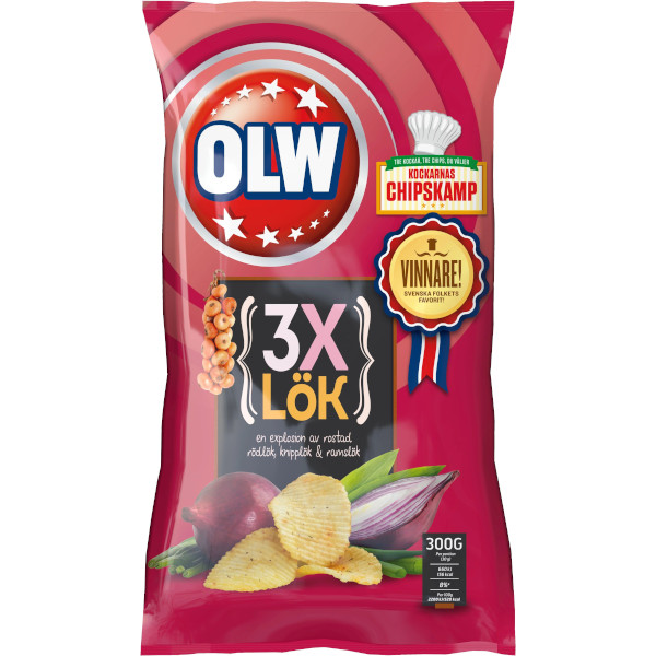 OLW Chips 3xLök