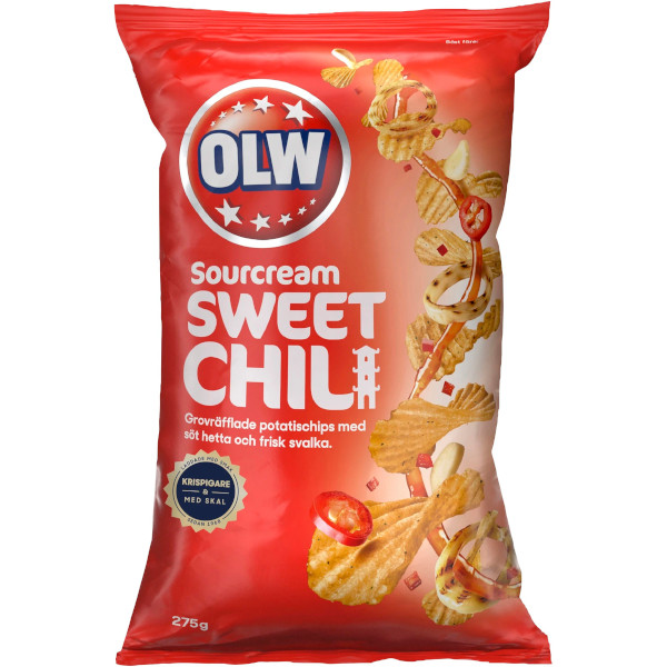 OLW Chips Sourcream & Sweet Chili