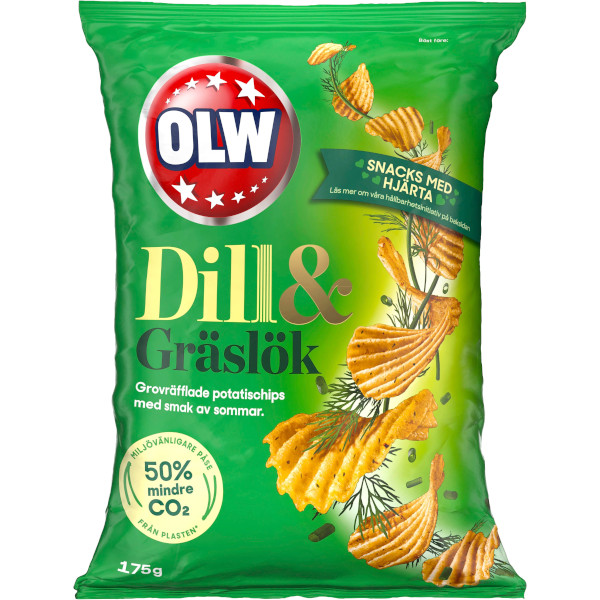 OLW Chips Dill & Gräslök