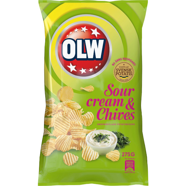 OLW Chips Sourcream & Chives
