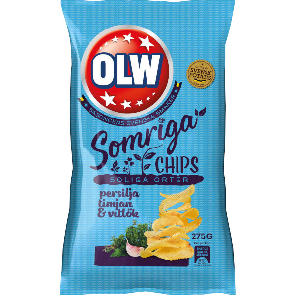 OLW Somriga Chips Persilja/Timjan/Vitlök