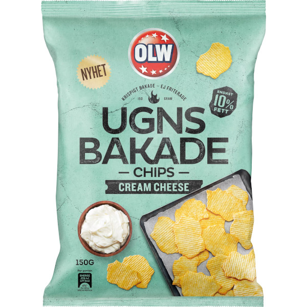 OLW Ugnsbakade Chips Cream Cheese