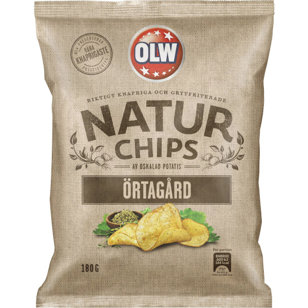 OLW Naturchips Örtagård