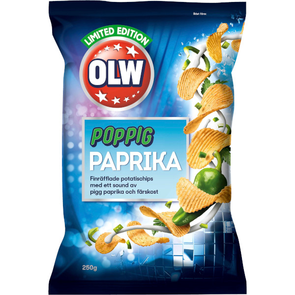 OLW Chips Poppig Paprika