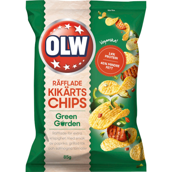 OLW Kikärtschips Green Garden