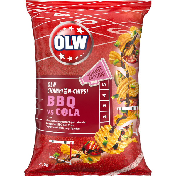 OLW Champion Chips BBQ Vs Cola