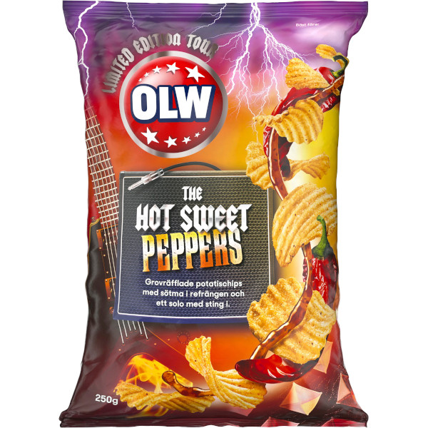 OLW Chips The Hot Sweet Peppers