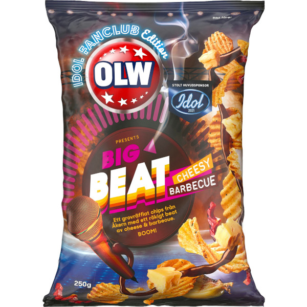 OLW Chips Big Beat Cheesy Barbecue