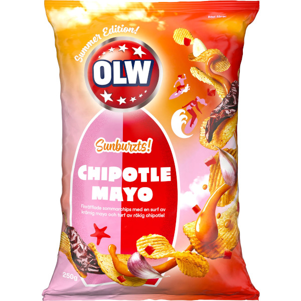 OLW Chips Sunburzts Chipotle Mayo