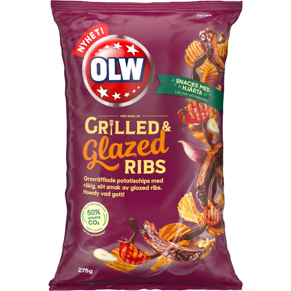 OLW Chips Grilled & Glazed Ribs