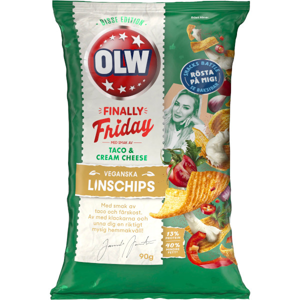 OLW Linschips Finally Friday Taco & Cream Cheese