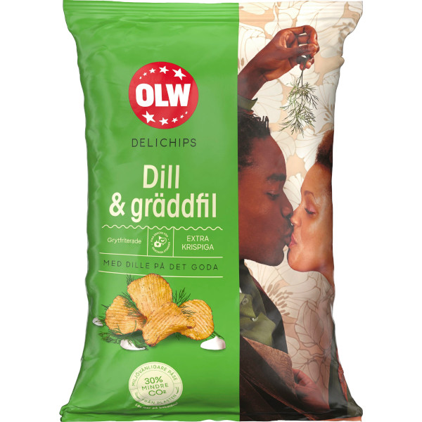 OLW Delichips Dill & Gräddfil