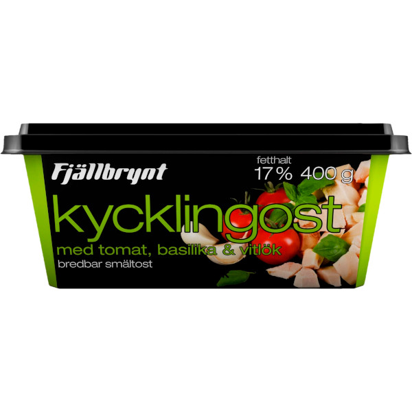 Fjällbrynt Kycklingost