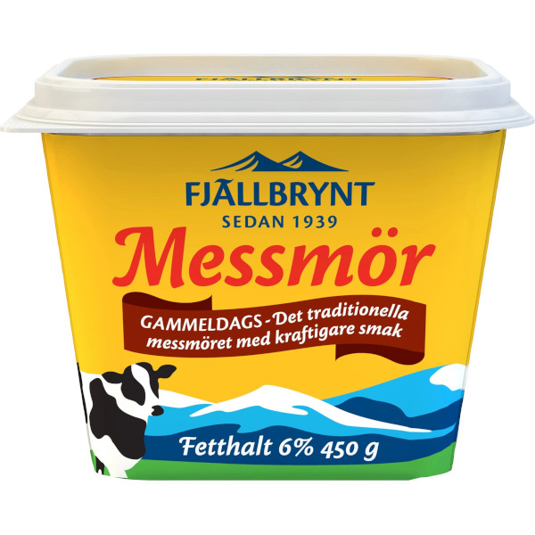 Fjällbrynt Messmör Gammaldags