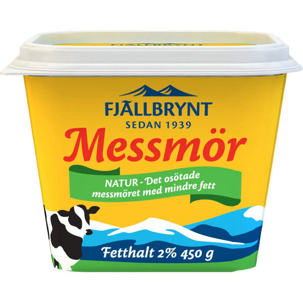 Fjällbrynt Messmör Natur