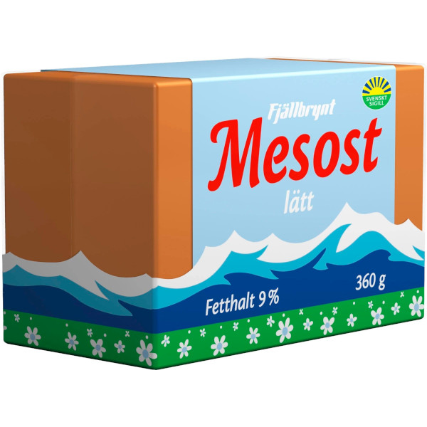 Fjällbrynt Mesost Lätt