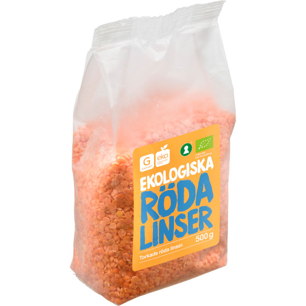 Garant Röda Linser Ekologiska