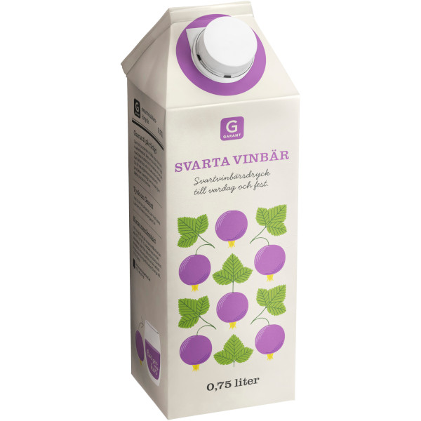 Garant Svart Vinbärsdryck