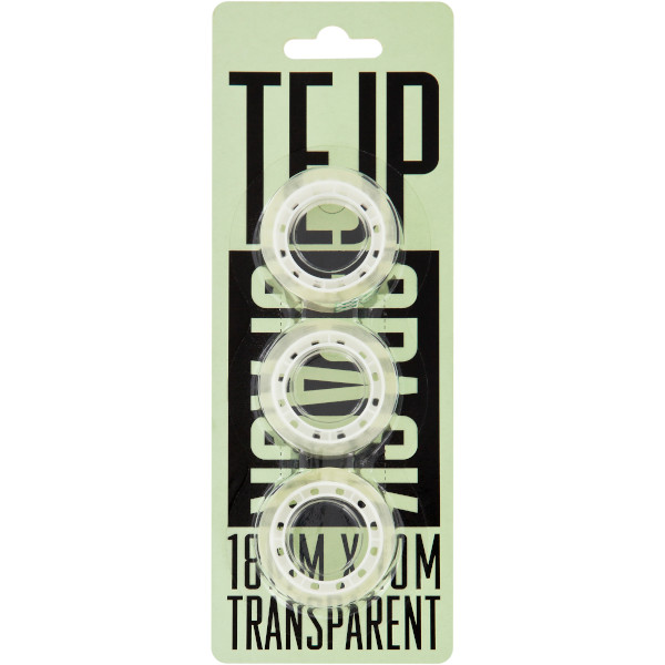 Axfood Special/No Label Tejp Transparent 18mm 10m