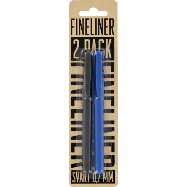 Axfood Special/No Label Fineliner Svart 0,7mm