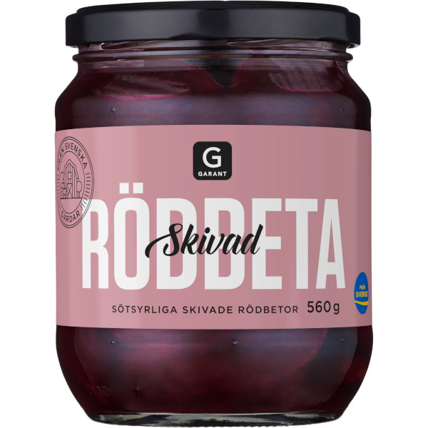 Garant Rödbeta Skivad