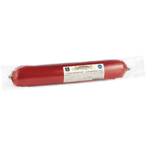 Garant Cognacsmedwurst Alspånsrökt